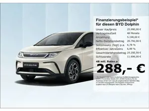 BYD Dolphin 150KW Comfort Leder Navi Voll