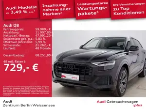 Audi Q8 50 TDI TIPT*QUA*LED*GRA*NAVI*DAB*PDC*SHZ*APP*