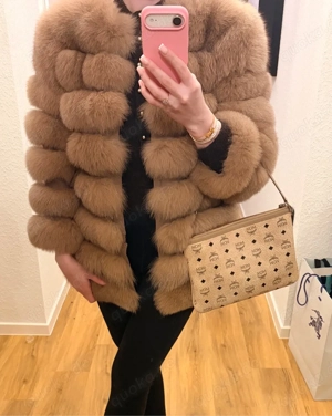 3in1 Luxuriöser Pelz in beige  wunderschön und warm