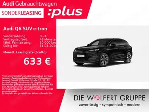 Audi Others Q6 e-tron quattro **0,25%**AHK*SITZBELÜFTUNG*ACC