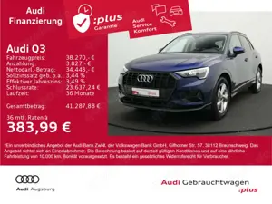 Audi Q3 advanced 35 TFSI S tr. *ACC*AHK*VIRTUAL*8fach
