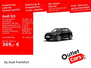 Audi Q3 35 TFSI advanced  S tronic Navi Tempomat VC D