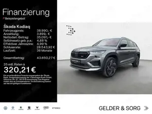 Skoda Kodiaq RS 2.0 TSI AHK*LED*CANTON*Sitzbel.*Leder Bild 1