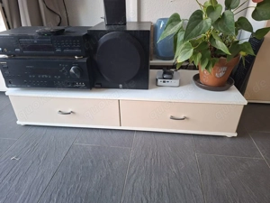 TV-Möbel Lowboard + 2 Vitrinen