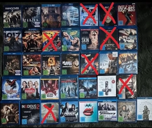 verschiedene Bluray Filme 