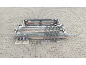 Baugerüst Stahlgerüst mit Vollholzboden 76,13 m 