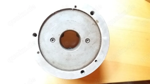 Drehbank Dreibackenfutter Spannfutter 200 mm Dm vermutl. RÖHM o. Schlüssel Bild 2