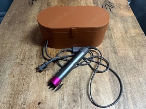 Dyson Airwrap Complete + Travelpouch Haarstyler Anthrazit-Fuchsia