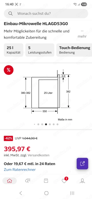Mikrowelle mit Grillfunktion