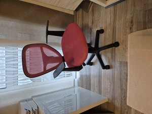 Kinder Schreibtischstuhl Stuhl höhenverstellbar Stoff Drehstuhl