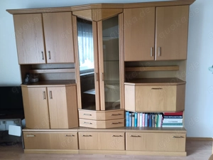 Schrankwand Vitrinenschrank Wohnzimmerschrank Esszimmerschrank