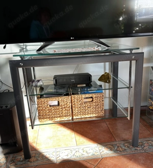 TV Lowbord  bestehend aus 2 Glasmodulen