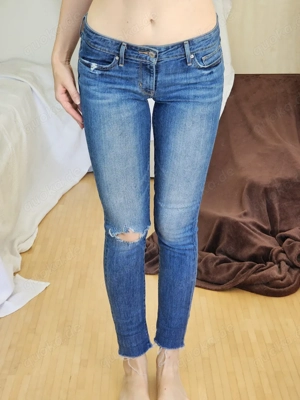 Levis Levi Strauss Jeans Blau 26 XS Denim Hose Röhrenhose Röhrenjeans Leggins Leggings Jogginghose