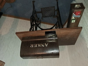 Alte Ankernähmaschine