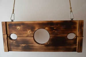 Holzpranger Holz BDSM Pranger Mittelalter Deko