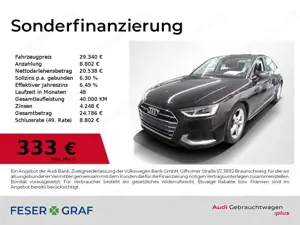 Audi A4 Lim 40 TDI qu S tronic Adv Navi,Sportsitze,PDC