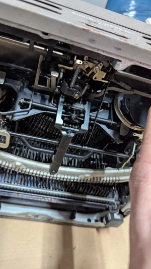 Vintage Smith-Corona Silent-Super 1950er Grau Grün   mechanisch, voll funktionsfähig, mit Original-F Bild 3