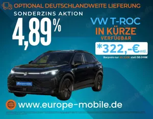 Volkswagen T-Roc R-Line 1.5 eTSI OPF DSG 150 (Vorlauf) BLACK/MAT...