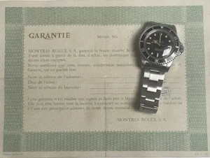 Rolex Submariner 5513 Pumpkin dial aus 1972 mit Lochpapieren 7836 Faltband