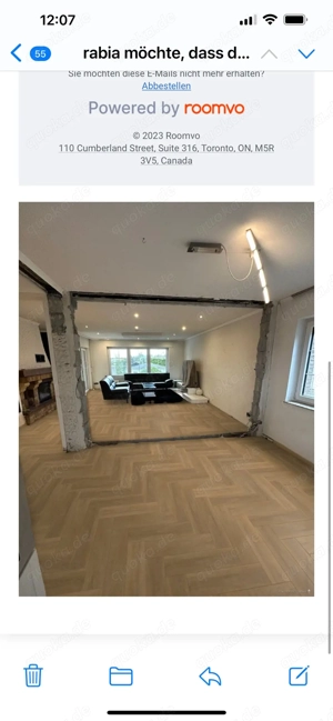 Design-Esstisch Mango-Holz Fischgrät | 220   90 cm | Westwing Bild 5