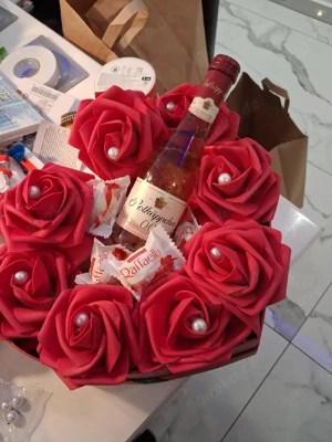 Herzgeschenk Rosen