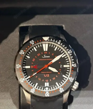 SINN Uhr U2 EZM 5 SDR gekauft 623 m.Werksgarantie incl. extra Faltschl.+Band Bild 9