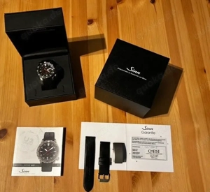SINN Uhr U2 EZM 5 SDR gekauft 623 m.Werksgarantie incl. extra Faltschl.+Band Bild 7