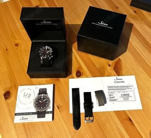 SINN Uhr U2 EZM 5 SDR gekauft 623 m.Werksgarantie incl. extra Faltschl.+Band Bild 5