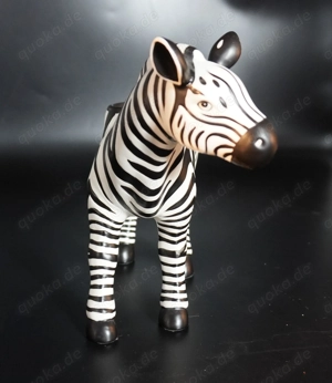 PartyLite Designer-Keramikfigur Zebra, Teelichthalter
