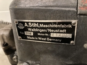 Stihl 07 Prototyp Testsäge Bild 6