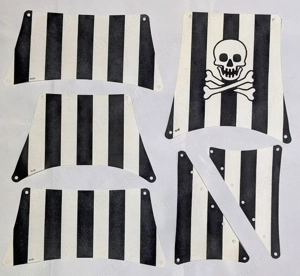 Lego 6286 System Skull's Eye Schooner   Pirates 1993 + Box + Kunststoffeinlage