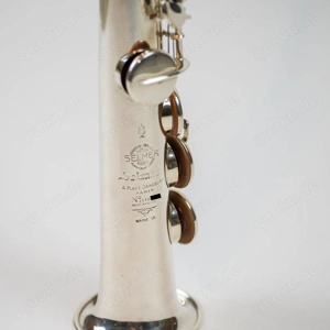 Selmer Mark VI Sopran Saxofon 110XXX von 1962 versilbert