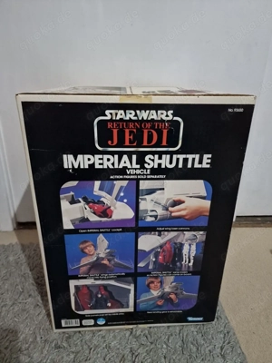 Vintage Star Wars Imperial Shuttle verpackt (mit unbenutztem Inhalt) Bild 8