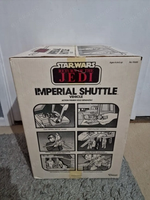 Vintage Star Wars Imperial Shuttle verpackt (mit unbenutztem Inhalt) Bild 5
