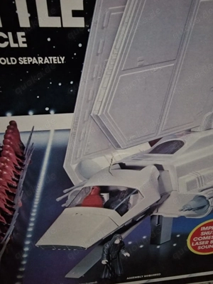 Vintage Star Wars Imperial Shuttle verpackt (mit unbenutztem Inhalt) Bild 10