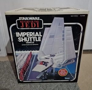 Vintage Star Wars Imperial Shuttle verpackt (mit unbenutztem Inhalt) Bild 6