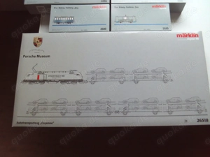 Märklin digital H0 26518 Autotransportzug Porsche Cayenne Set neuwertig unbespielt OVP