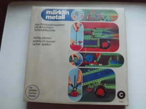 Konvolut Märklin Metall Baukasten 1075 E2 1062 B 1052 C 1053 und Antriebsmotor 1022 OVP aus Sammlung