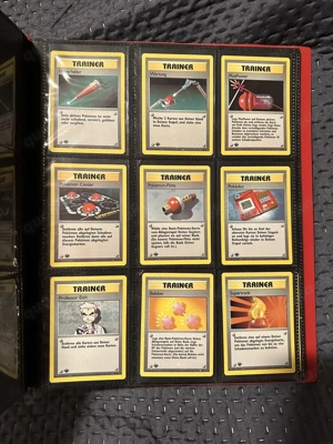 Pokémon Sammlung Pokemon Base Set Komplett Glurak Turtok Bisaflor 1 Edition Bild 9