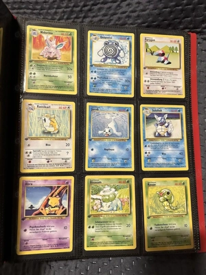 Pokémon Sammlung Pokemon Base Set Komplett Glurak Turtok Bisaflor 1 Edition Bild 8