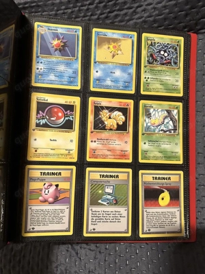 Pokémon Sammlung Pokemon Base Set Komplett Glurak Turtok Bisaflor 1 Edition Bild 6