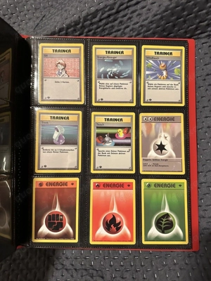 Pokémon Sammlung Pokemon Base Set Komplett Glurak Turtok Bisaflor 1 Edition Bild 10