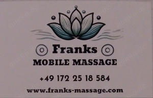 Mobile Massage Düren Bergheim Kerpen Eschweiler und Umgebung Massage zu Hause Umgebung 