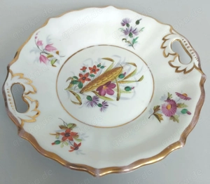 KPM (Krister Porzellan Manufaktur), Porzellanteller mit Goldrand