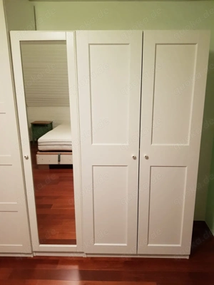 Ikea PAX Schrank weiß Spiegel (2x)
