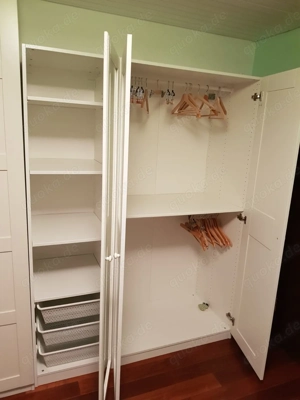 Ikea PAX Schrank weiß Spiegel (2x) Bild 2