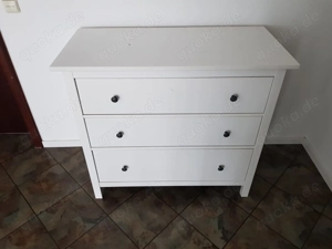 Ikea Hemnes Kommode 3 Schubladen weiß 
