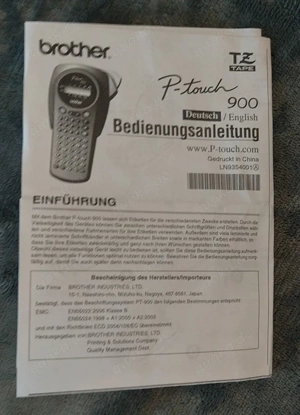 brother P-touch 900 Beschriftungsgerät  - Etikettendrucker Bild 10