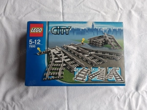 LEGO City Set 7895 Weichenpaar (Switch Tracks)   OVP & Vollständig