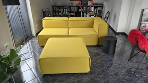 Sofa von BoConcept - Zweisitzer mit individuellem Hocker